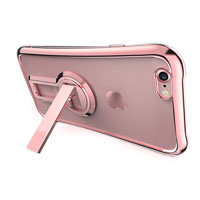 TPU Electroplate Phone Case with 360 Degree Rotating Holder for iphone7