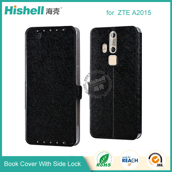 PU Leather Case with Side Lock for ZTE A2015