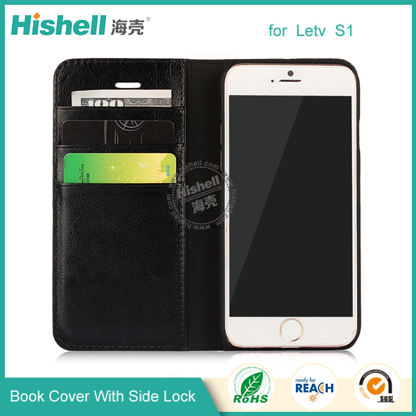 Wholesale Flip PU Leather Case With Side Lock for Letv S1