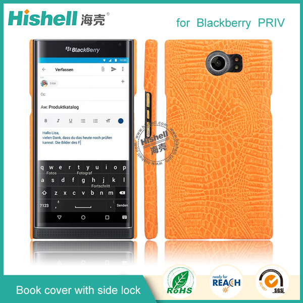 PU Leather Case for Blackberry PRIV