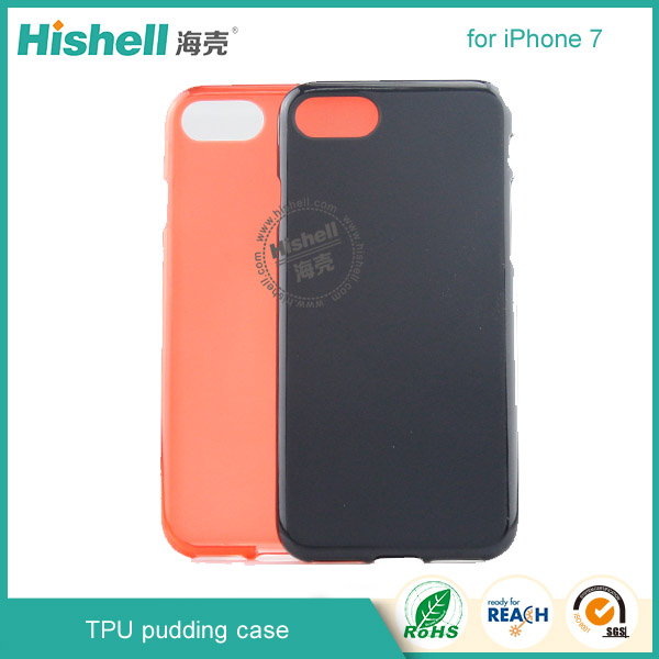 High Quality Cell Phone TPU pudding Case for iphone 7