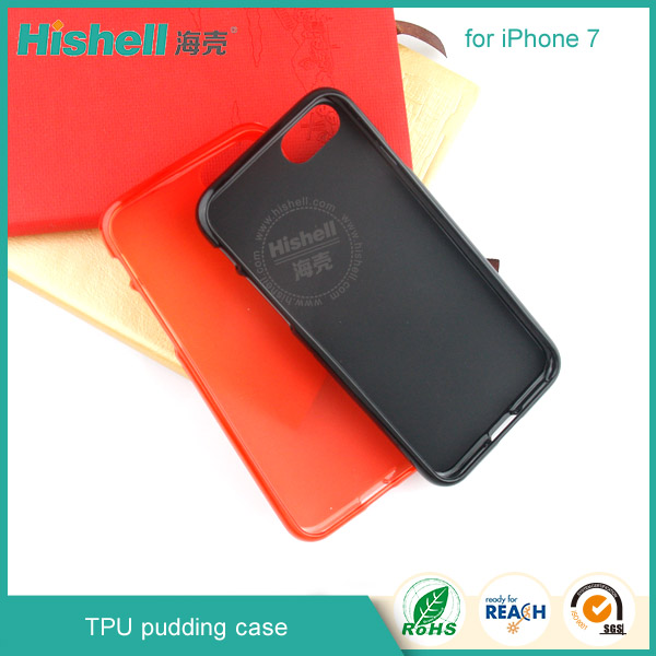 High Quality Cell Phone TPU pudding Case for iphone 7