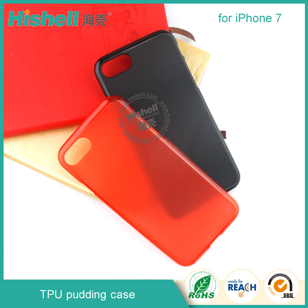 High Quality Cell Phone TPU pudding Case for iphone 7