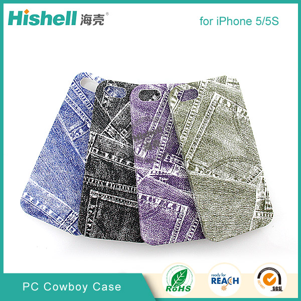 cowboy custom design, pc cell phone case for iPhone 5s