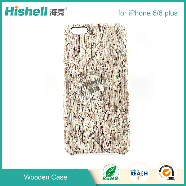 Factory price wholesale wooden style pu leather mobile phone case