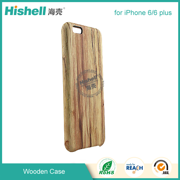 Factory price wholesale wooden style pu leather mobile phone case
