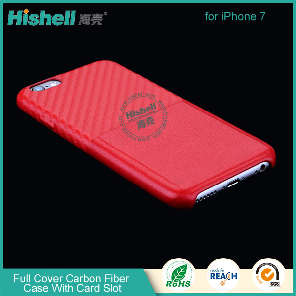 slim cabon fiber phone case for iPhone 7