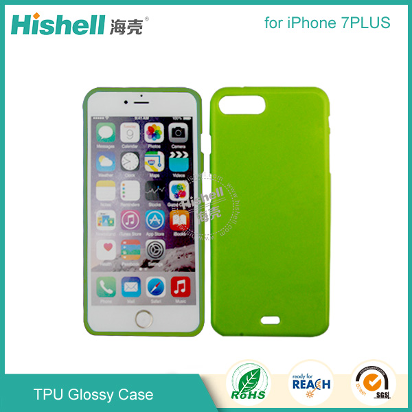 Tpu phone Glossy Case for iphone 7Plus