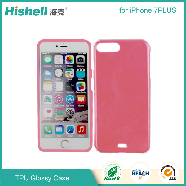 Tpu phone Glossy Case for iphone 7Plus