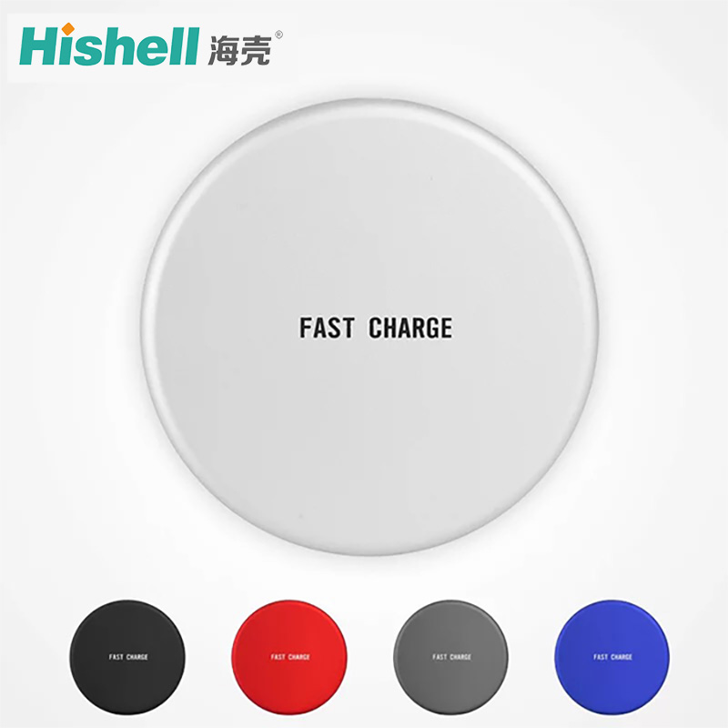 Round Desk Wireless Charger For Mobile Phone