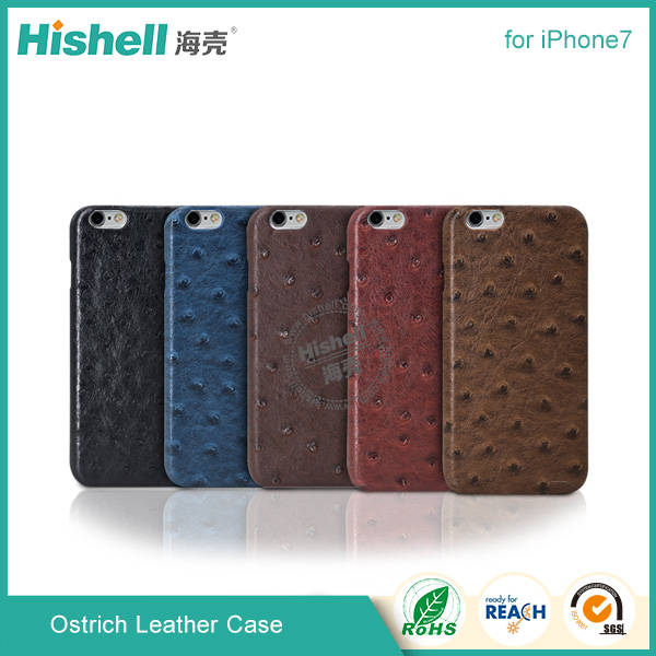 Ostrich PU Leather Case for iphone7