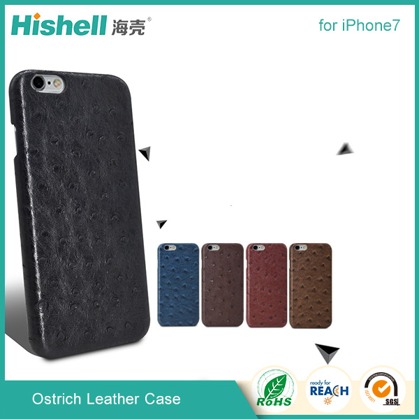 Ostrich PU Leather Case for iphone7