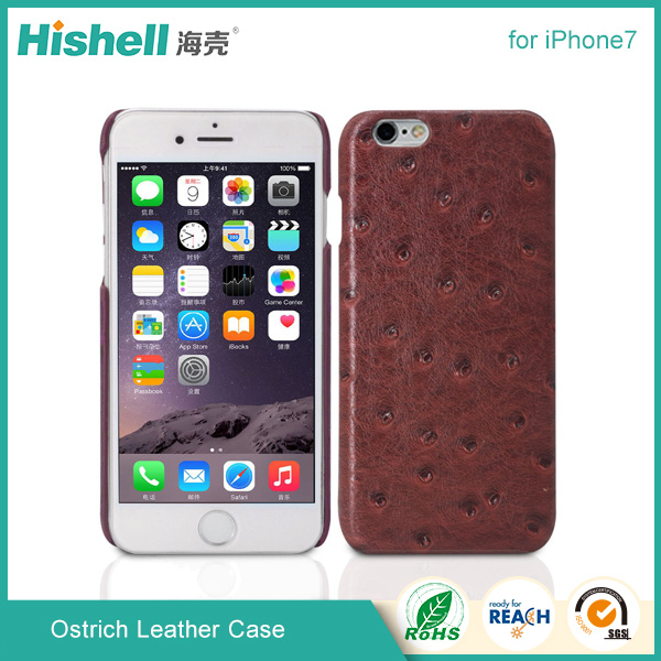 Ostrich PU Leather Case for iphone7