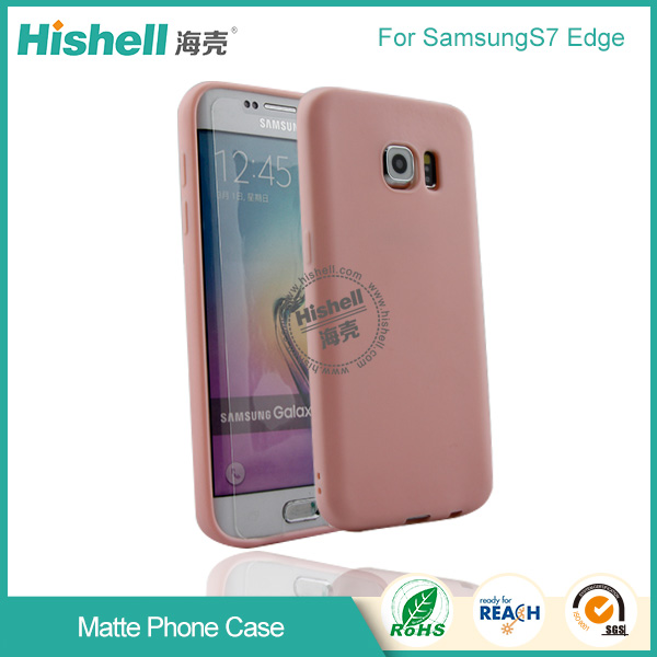 TPU Soft Case Matte Protective Cover For Samsung S7 edge