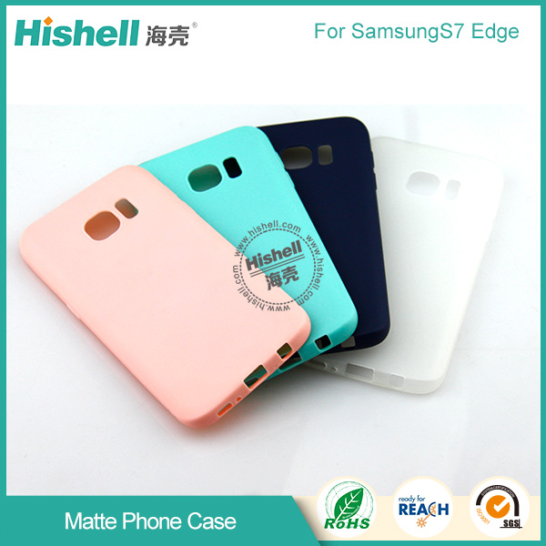 TPU Soft Case Matte Protective Cover For Samsung S7 edge