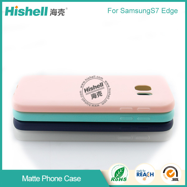 TPU Soft Case Matte Protective Cover For Samsung S7 edge