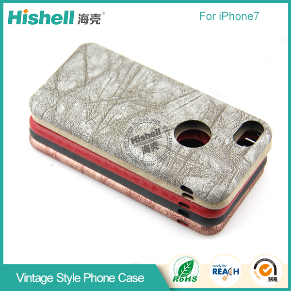 Cell phone old Ultra thin vintage style case for iPhone 7
