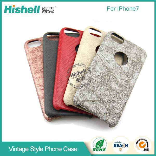 Cell phone old Ultra thin vintage style case for iPhone 7