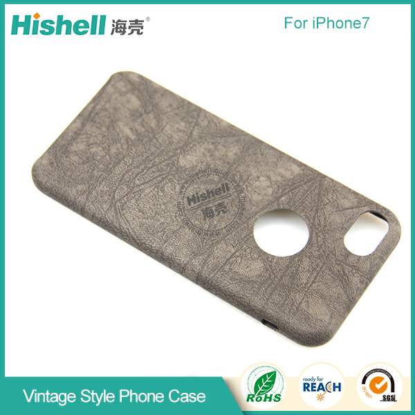 Cell phone old Ultra thin vintage style case for iPhone 7