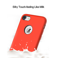 High Quality Mobile Phone Liquid Silicone Rubber Case for iPhone 7