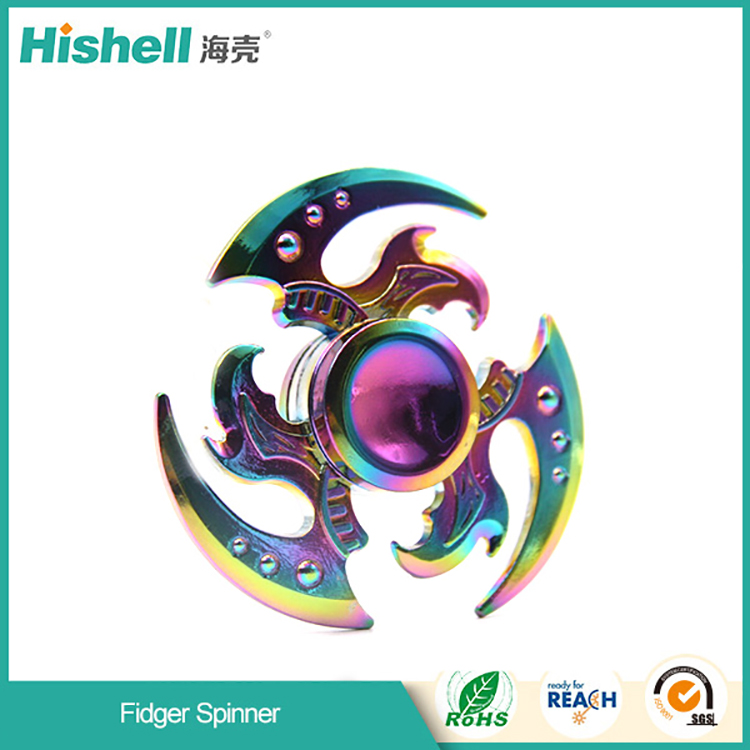 New Fidget Toy Pressure relax Hand Spinner With Trefoil Hand Spinner Toys in China factory