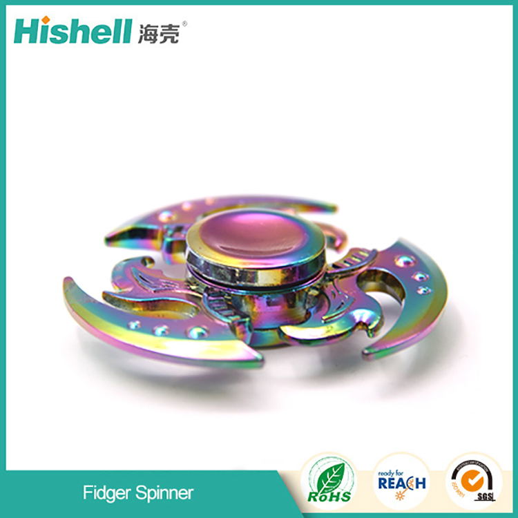 New Fidget Toy Pressure relax Hand Spinner With Trefoil Hand Spinner Toys in China factory