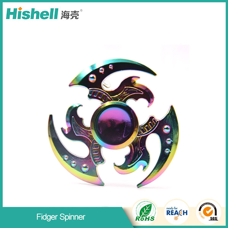 New Fidget Toy Pressure relax Hand Spinner With Trefoil Hand Spinner Toys in China factory