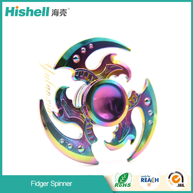 New Fidget Toy Pressure relax Hand Spinner With Trefoil Hand Spinner Toys in China factory