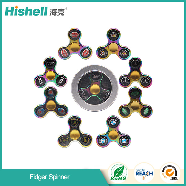 Hand Spinner With Auto Logos