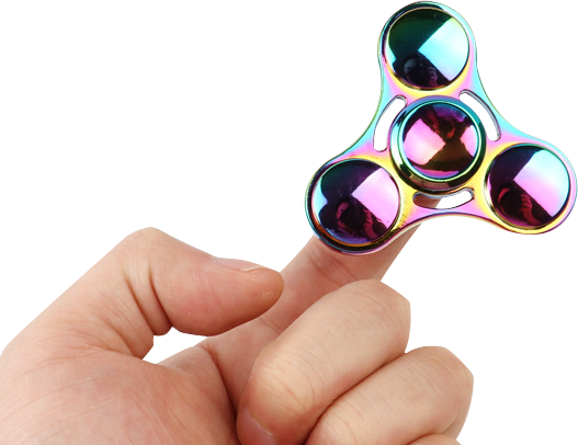 High Speed Fidget Spinner colorful electroplating Hand Spinner