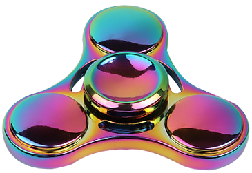 High Speed Fidget Spinner colorful electroplating Hand Spinner