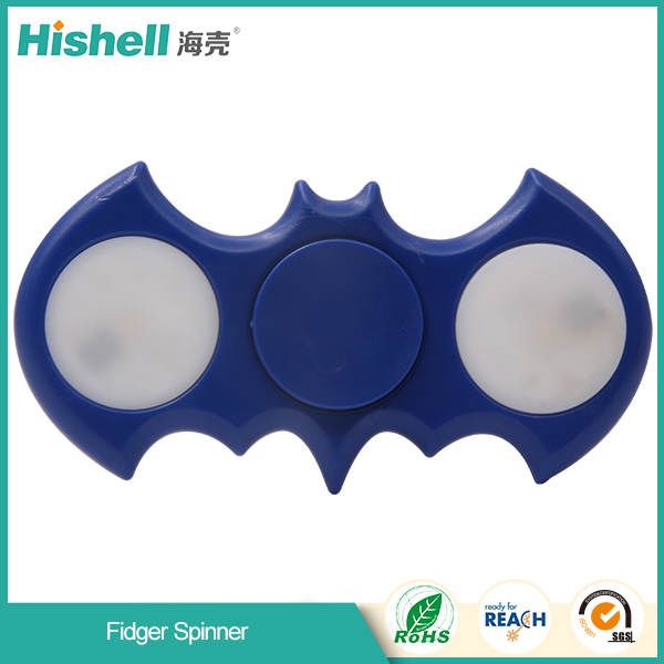 Hot Sale Bat Hand Spinner Kids Toy With Light