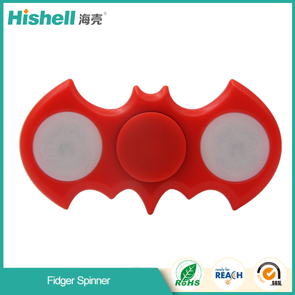 Hot Sale Bat Hand Spinner Kids Toy With Light