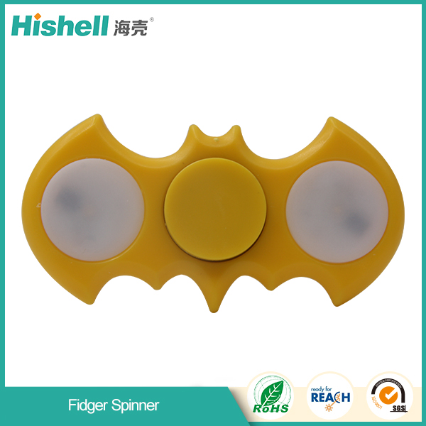 Hot Sale Bat Hand Spinner Kids Toy With Light