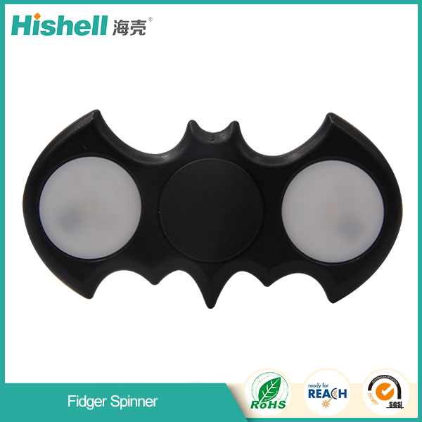 Hot Sale Bat Hand Spinner Kids Toy With Light