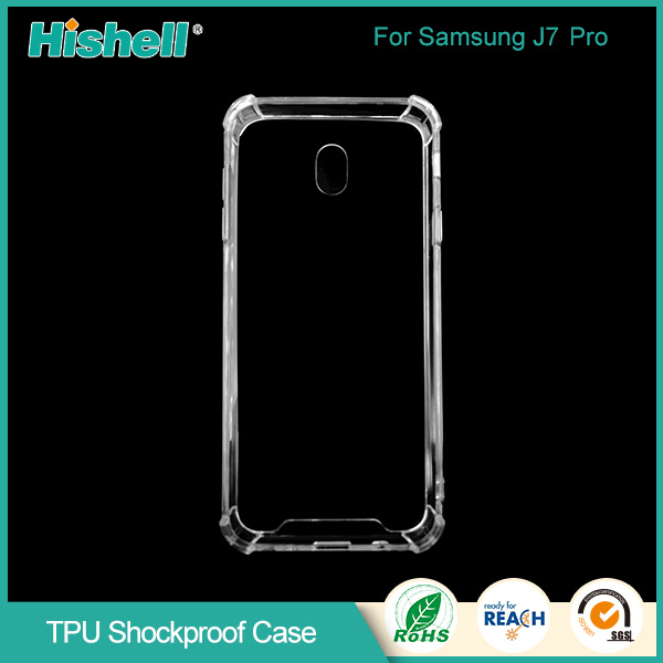 Mobile phone tpu+pc shockproof case for Samsung J5 pro