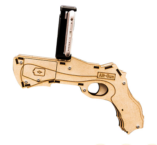 The second generation wood bluetooth ar gun