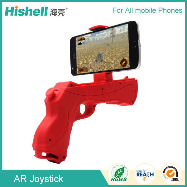 Custom mobile phone shooting game controller Bluetooth AR Gun