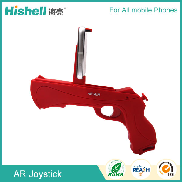 Custom mobile phone shooting game controller Bluetooth AR Gun