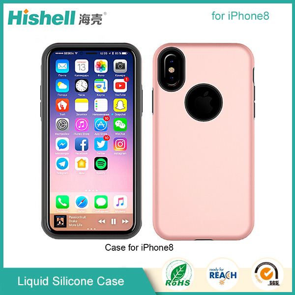 Cell phone PC+TPU combo case for iPhoneX