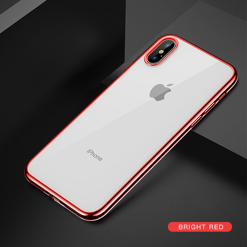 TPU Electroplate Phone Case For Iphone Xs Max