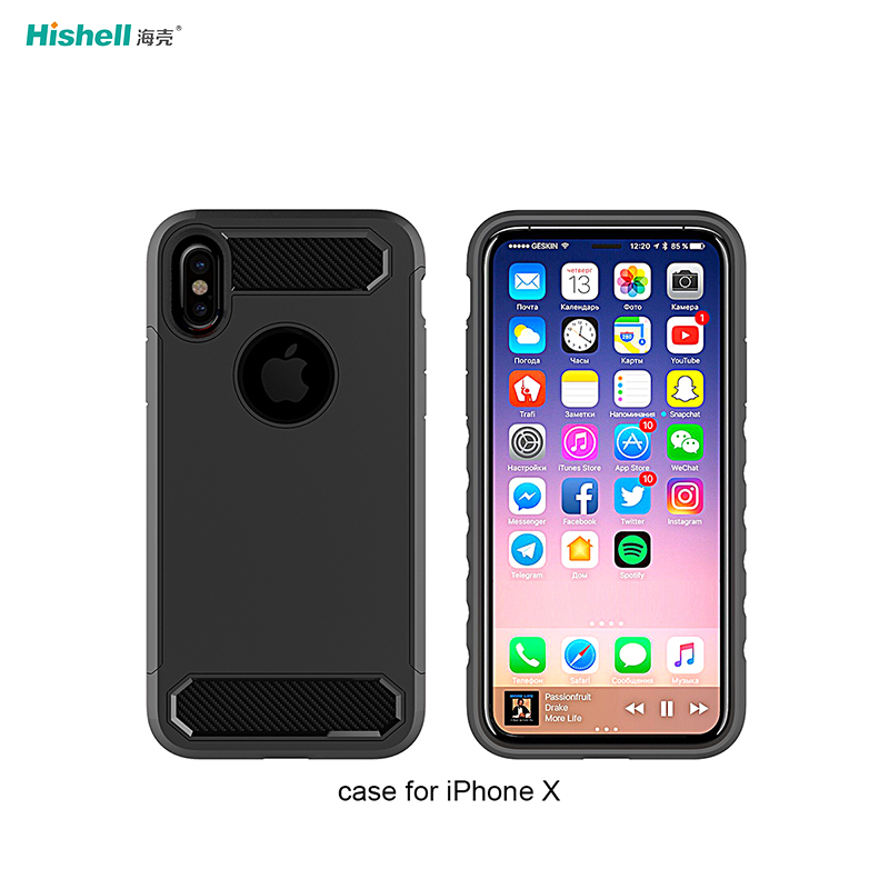 TPU PC 2 In 1 Amor Phone Case For iphone XR