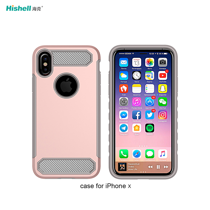 TPU PC 2 In 1 Amor Phone Case For iphone XR