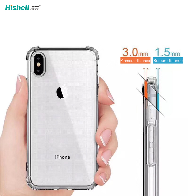 Tpu Transparent Shockproof Phone Cover For Iphone XR