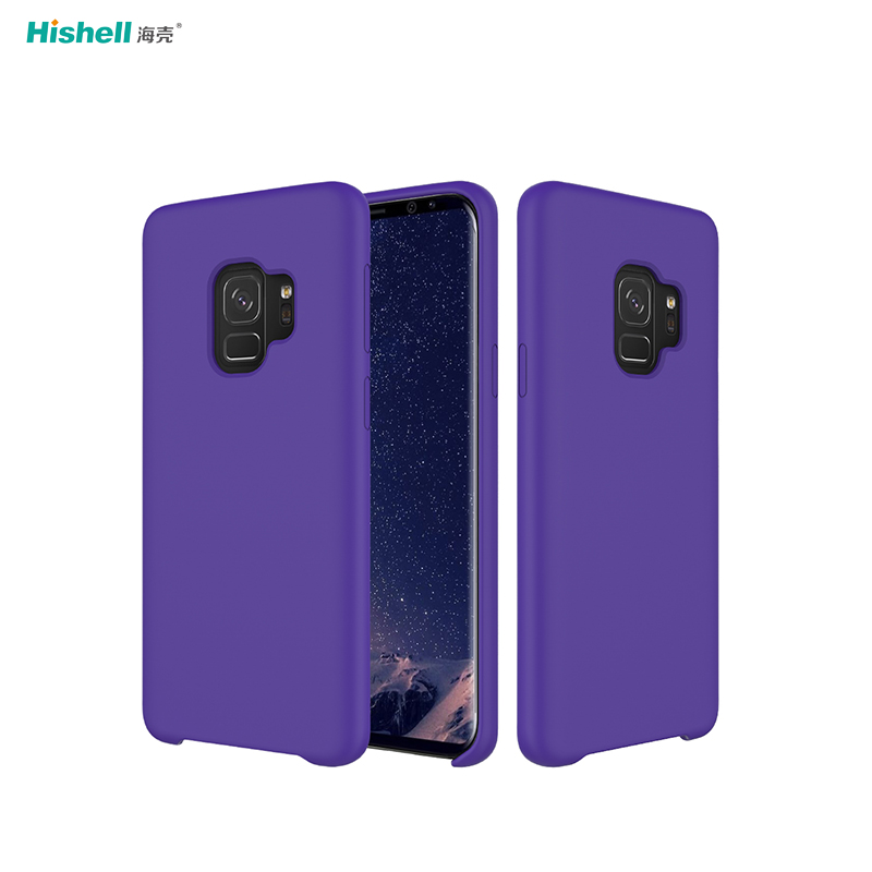 Liquid Silicone Shockproof Phone Cover For Samsung S9