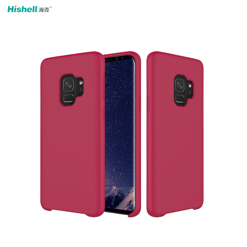 Liquid Silicone Shockproof Phone Cover For Samsung S9