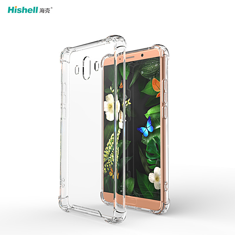 TPU And Acrylic 2 In 1 Transparent Shockproof Phone Case For Huawei Y5