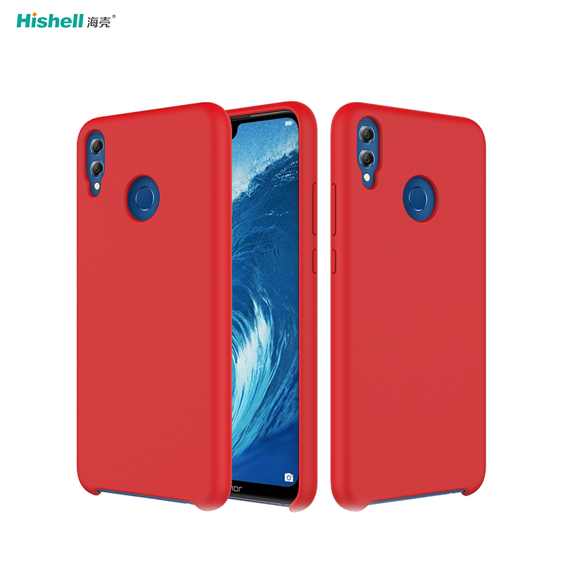 Liquid Silicone Shockproof Phone Case For Huawei Honor 8X