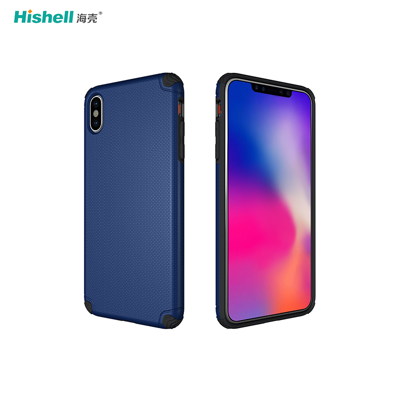 Non-slip Armor Case TPU With PC Phone Case For IPhone XS Max