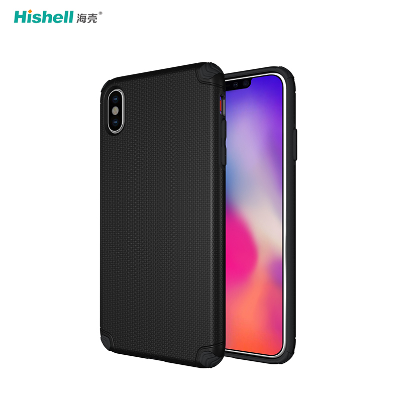 Non-slip Armor Case TPU With PC Phone Case For IPhone XS Max